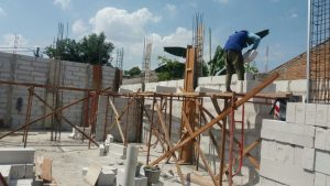 Pembangunan Tembok Asrama Yatim