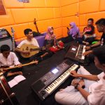 Pelatihan Musik Gambus Di Yayasan Sentuhan Qolbu
